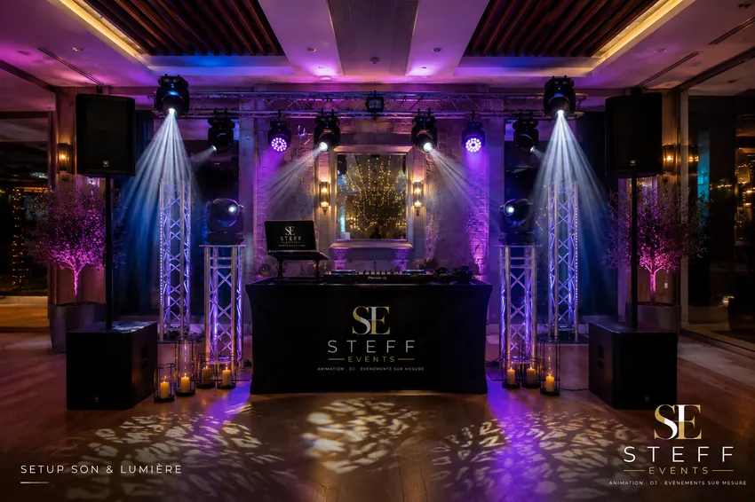 Setup son & lumière — Steff Events
